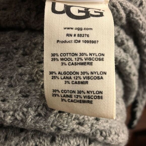 -UGG Riley Long Wool Blend Cardigan NWT M/L - Picture 7 of 16